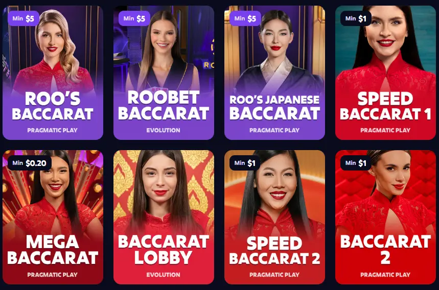 roobet Baccarat